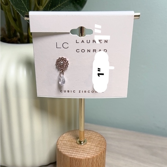 LC Lauren Conrad Cubic Zirconia Earrings - Picture 3 of 4